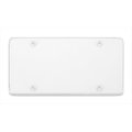 Striker Tuf Flat Novelty License Plate shield, Clear ST55975